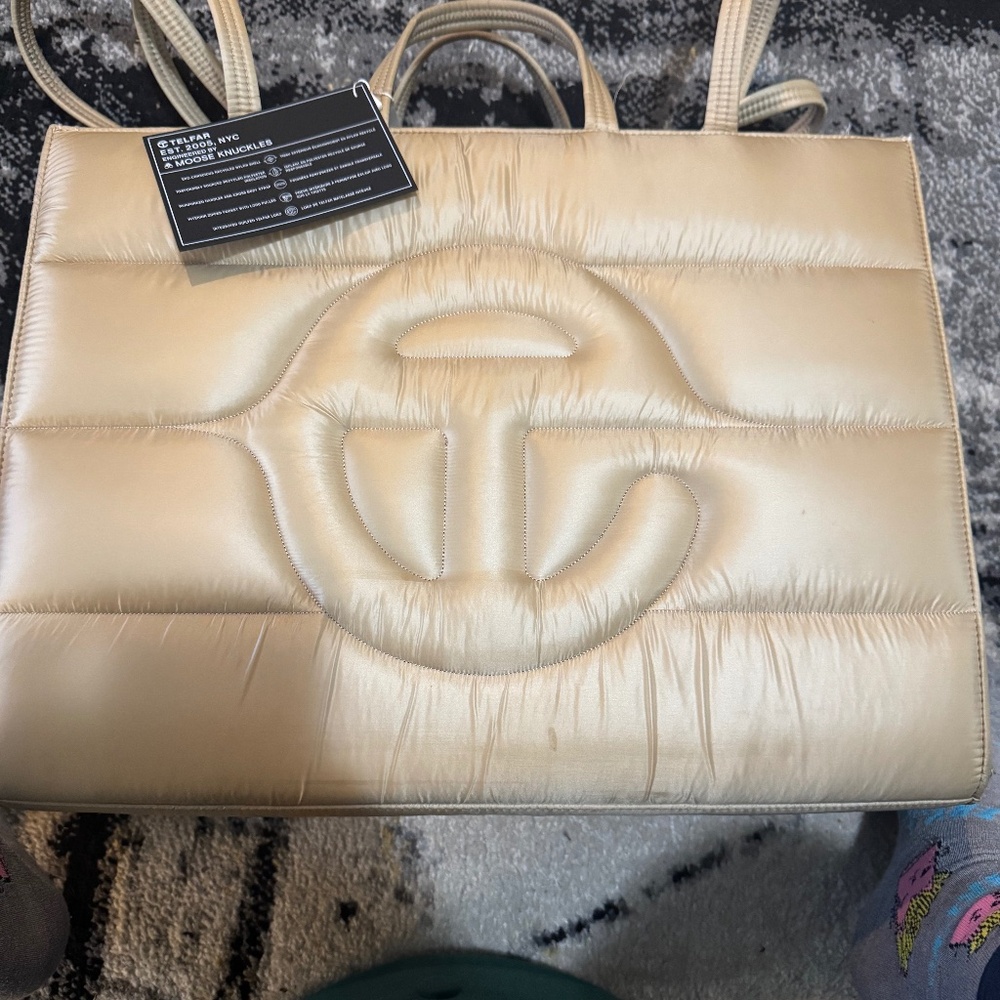 Teflar large puff shopper